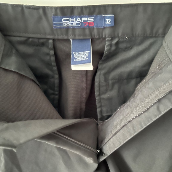 Chaps Golf 78 Men’s Black Shorts 32” Waist - Picture 8 of 8